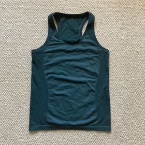 Sweaty Betty Activewear Emerald Green Tank Top Stretch Size Small Soft EUC